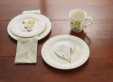 Garden Botanist Dinner Plates - Set of 4 Park Designs - The Fox Decor